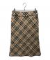BURBERRY LONDON（バーバリーロンドン）の古着「ノバチェックスカート」｜ベージュ