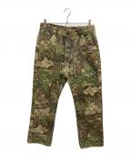 DUXBAKダックスバック）の古着「カモ柄パンツ」｜グリーン