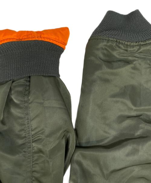 ALPHA（アルファ）ALPHA (アルファ) 90'～ MA-1ジャケット カーキ サイズ:Sの古着・服飾アイテム