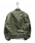 ALPHA (アルファ) 90'～ MA-1ジャケット カーキ サイズ:S：12000円