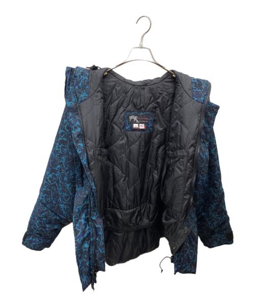 WILD THINGS（ワイルドシングス）WILD THINGS (ワイルドシングス) フーデッドジャケット ブルー サイズ:Mの古着・服飾アイテム