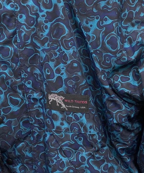 WILD THINGS（ワイルドシングス）WILD THINGS (ワイルドシングス) フーデッドジャケット ブルー サイズ:Mの古着・服飾アイテム