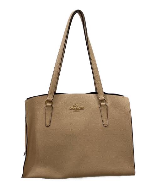 COACH（コーチ）COACH (コーチ) テイタム キャリーオール 40 ベージュの古着・服飾アイテム