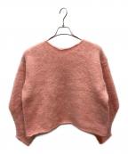 SLOBE IENAスローブ イエナ）の古着「モヘアシャギーニットプルオーバー」｜ピンク