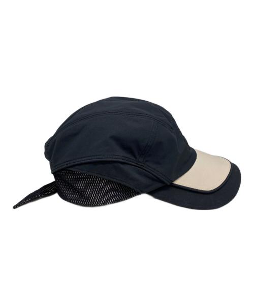 asics novalis（アシックス ノヴァリス）asics novalis (アシックス ノヴァリス) ORMOSIANCY HAT ブラックの古着・服飾アイテム