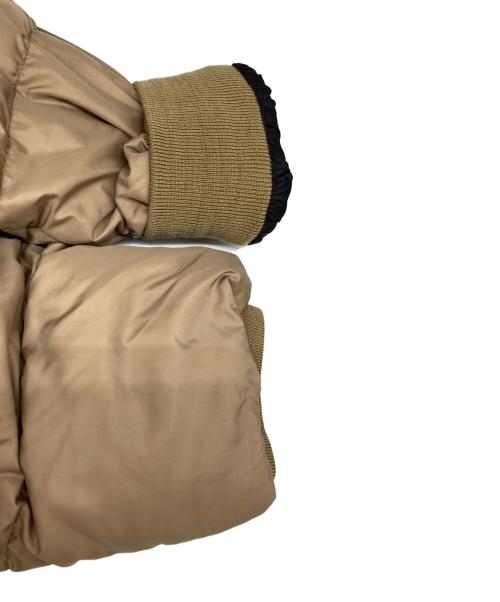 MONCLER（モンクレール）MONCLER (モンクレール) MESSINA ファー付きダウンコート ベージュ サイズ:00の古着・服飾アイテム