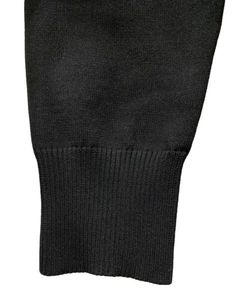 UNITED ARROWS（ユナイテッドアローズ）UNITED ARROWS (ユナイテッドアローズ) 襟付ニット ブラック サイズ:FREEの古着・服飾アイテム