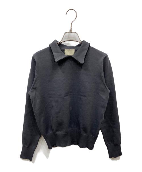 UNITED ARROWS（ユナイテッドアローズ）UNITED ARROWS (ユナイテッドアローズ) 襟付ニット グレー サイズ:FREEの古着・服飾アイテム