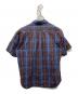 stussy (ステューシー) 半袖チェックシャツ ネイビー サイズ:L：9000円