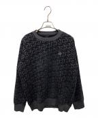 St ANDREWSセントアンドリュース）の古着「クルーネックニット」｜ブラック