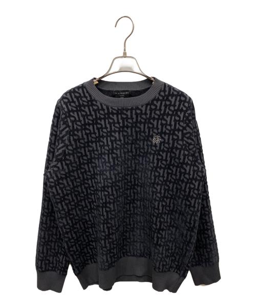 St ANDREWS（セントアンドリュース）St ANDREWS (セントアンドリュース) クルーネックニット ブラック サイズ:M 未使用品の古着・服飾アイテム