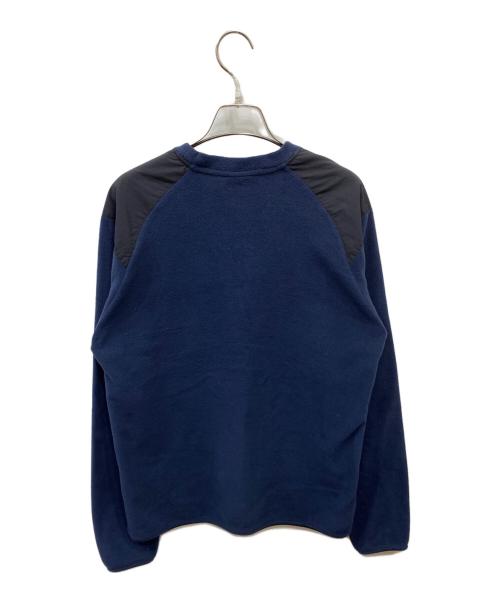 F.C.Real Bristol（エフシーレアルブリストル）F.C.Real Bristol (エフシーレアルブリストル) POLARTEC MICRO FLEECE L/S TOP ネイビー サイズ:Sの古着・服飾アイテム