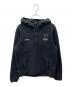 F.C.Real Bristol（エフシーレアルブリストル）の古着「POLARTEC FLEECE HALF ZIP STAR HOODY」｜ブラック