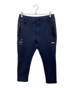 F.C.Real Bristolエフシーレアルブリストル）の古着「MLB TOUR FLAT HEM TRAINING PANTS」｜ネイビー