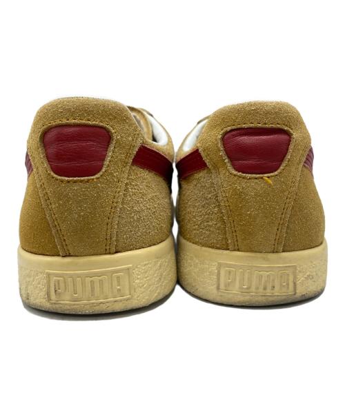 PUMA（プーマ）PUMA (プーマ) CLYDE NUMBER 11 MIJ ブラウン×レッド サイズ:27.5㎝の古着・服飾アイテム