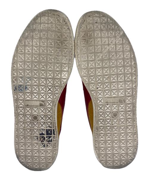 PUMA（プーマ）PUMA (プーマ) CLYDE NUMBER 11 MIJ ブラウン×レッド サイズ:27.5㎝の古着・服飾アイテム