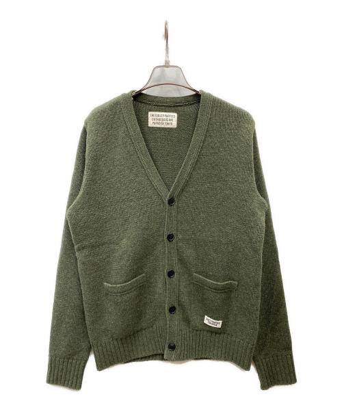 WACKO MARIA（ワコマリア）WACKO MARIA (ワコマリア) ウールカーディガン グリーン サイズ:Sの古着・服飾アイテム