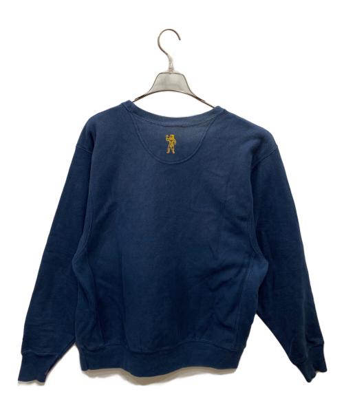 Champion（チャンピオン）Champion (チャンピオン) BILLIONAIRE BOYS CLUB (ビリオネアボーイズクラブ) リバースウィーブクルーネックスウェット ブルー サイズ:Mの古着・服飾アイテム