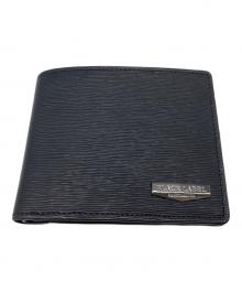 BLACK LABEL CRESTBRIDGE（ブラックレーベル クレストブリッジ）の古着「2つ折り財布」｜ブラック