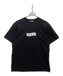 GOD SELECTION XXX（ゴッド セレクション トリプルエックス）の古着「プリントTシャツ」｜ブラック