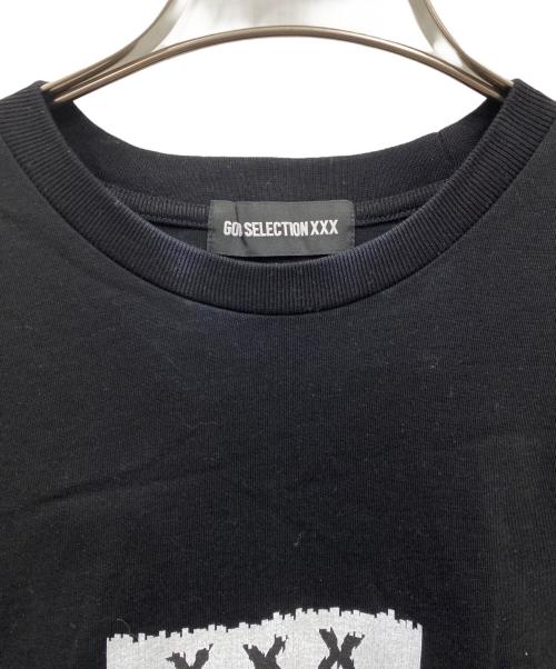 GOD SELECTION XXX（ゴッド セレクション トリプルエックス）GOD SELECTION XXX (ゴッド セレクション トリプルエックス) プリントTシャツ ブラック サイズ:Mの古着・服飾アイテム