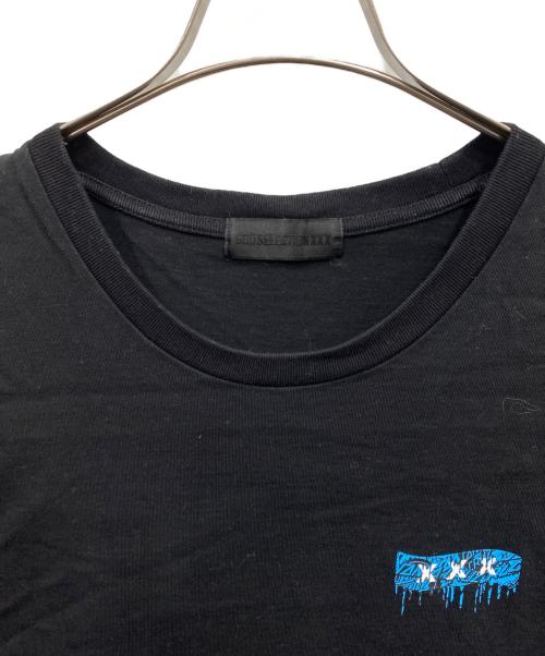 GOD SELECTION XXX（ゴッド セレクション トリプルエックス）GOD SELECTION XXX (ゴッド セレクション トリプルエックス) プリントTシャツ ブラック サイズ:Lの古着・服飾アイテム