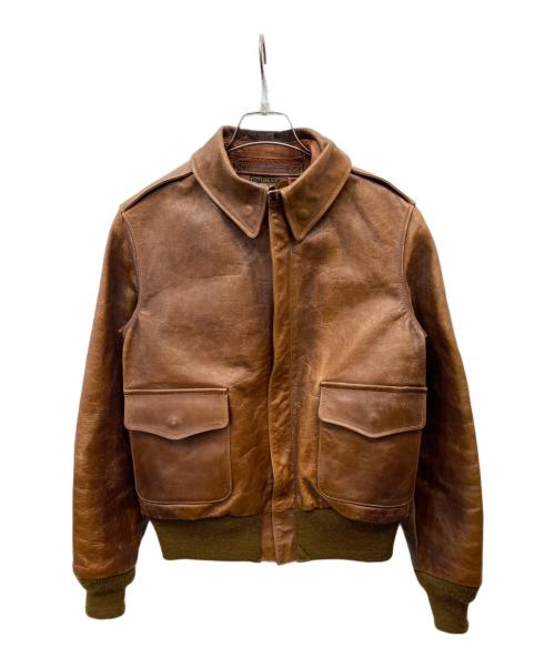 BUZZ RICKSON'S（バズリクソンズ）Buzz Rickson's (バズリクソンズ) A-2レザージャケット ブラウン サイズ:36の古着・服飾アイテム