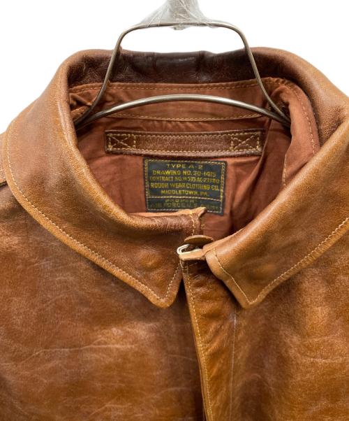 BUZZ RICKSON'S（バズリクソンズ）Buzz Rickson's (バズリクソンズ) A-2レザージャケット ブラウン サイズ:36の古着・服飾アイテム