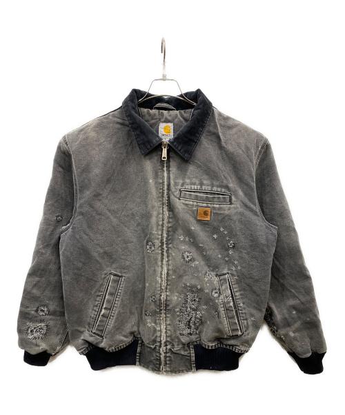 CarHartt（カーハート）CarHartt (カーハート) Sandstone Duck Bankston Jacket ブラック サイズ:Ｌの古着・服飾アイテム