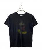 DISNEYディズニー）の古着「プリントTシャツ」｜ブラック