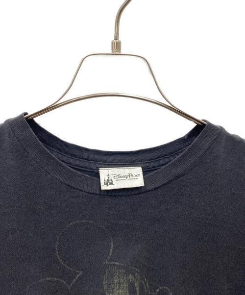 DISNEY（ディズニー）DISNEY (ディズニー) プリントTシャツ ブラック サイズ:Mの古着・服飾アイテム