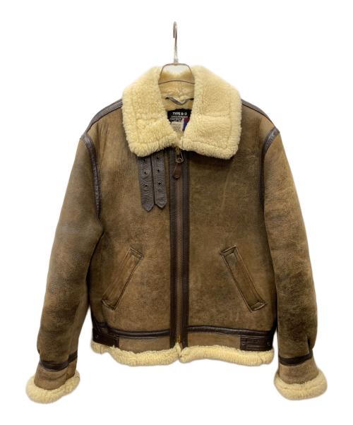 Schott（ショット）Schott (ショット) TYPE B-3 ムートンジャケット ブラウン サイズ:42の古着・服飾アイテム