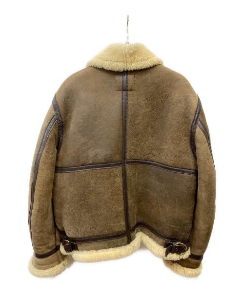 Schott（ショット）Schott (ショット) TYPE B-3 ムートンジャケット ブラウン サイズ:42の古着・服飾アイテム
