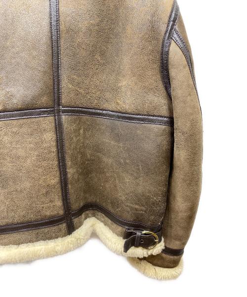 Schott（ショット）Schott (ショット) TYPE B-3 ムートンジャケット ブラウン サイズ:42の古着・服飾アイテム
