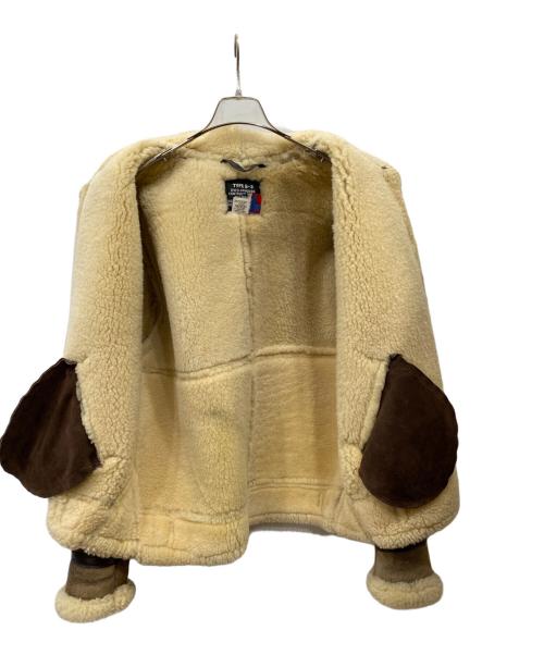 Schott（ショット）Schott (ショット) TYPE B-3 ムートンジャケット ブラウン サイズ:42の古着・服飾アイテム