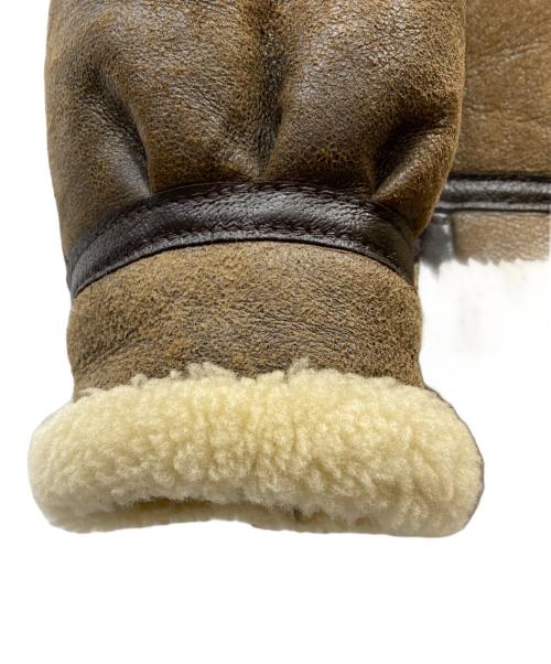 Schott（ショット）Schott (ショット) TYPE B-3 ムートンジャケット ブラウン サイズ:42の古着・服飾アイテム