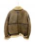 Schott (ショット) TYPE B-3 ムートンジャケット ブラウン サイズ:42：15000円