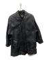 oceanwest（オーシャンウェスト）の古着「レザーコート」｜ブラック