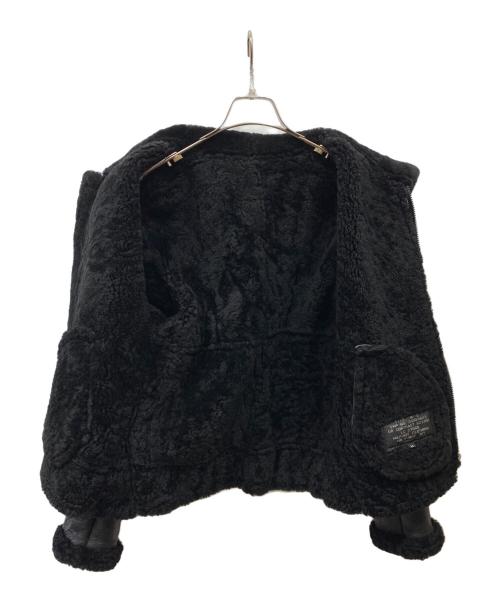 US ARMY（ユーエスアーミー）US ARMY (ユーエスアーミー) B-3フライトジャケット ブラック サイズ:Mの古着・服飾アイテム