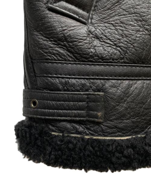 US ARMY（ユーエスアーミー）US ARMY (ユーエスアーミー) B-3フライトジャケット ブラック サイズ:Mの古着・服飾アイテム