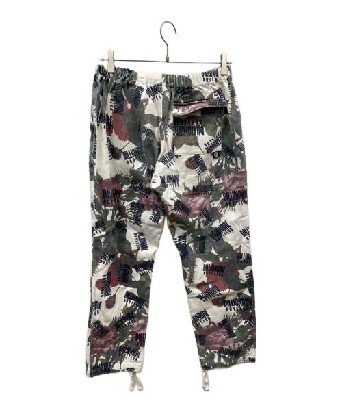 BILLIONAIRE BOYS CLUB（ビリオネアボーイズクラブ）BILLIONAIRE BOYS CLUB (ビリオネアボーイズクラブ) 総柄イージーパンツ ホワイト サイズ:Mの古着・服飾アイテム