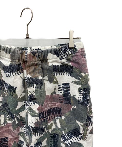 BILLIONAIRE BOYS CLUB（ビリオネアボーイズクラブ）BILLIONAIRE BOYS CLUB (ビリオネアボーイズクラブ) 総柄イージーパンツ ホワイト サイズ:Mの古着・服飾アイテム
