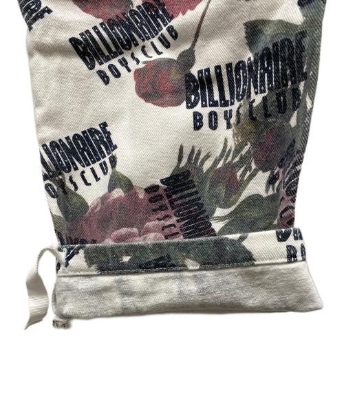 BILLIONAIRE BOYS CLUB（ビリオネアボーイズクラブ）BILLIONAIRE BOYS CLUB (ビリオネアボーイズクラブ) 総柄イージーパンツ ホワイト サイズ:Mの古着・服飾アイテム