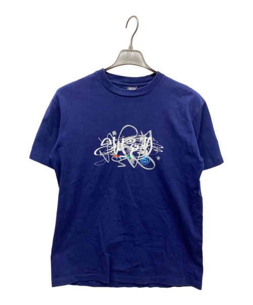 stussy（ステューシー）stussy (ステューシー) ヴィンテージTシャツ ネイビー サイズ:Mの古着・服飾アイテム