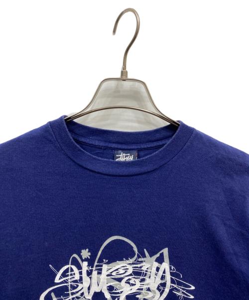 stussy（ステューシー）stussy (ステューシー) ヴィンテージTシャツ ネイビー サイズ:Mの古着・服飾アイテム