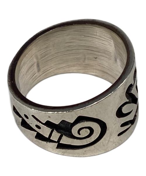 Mitchell Sockyma（ミッチェルソックワイマ）Mitchell Sockyma (ミッチェルソックワイマ) インディアンリング シルバー サイズ:16号の古着・服飾アイテム