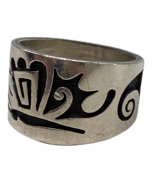 Mitchell Sockyma（ミッチェルソックワイマ）Mitchell Sockyma (ミッチェルソックワイマ) インディアンリング シルバー サイズ:16号の古着・服飾アイテム