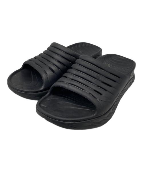 HOKAONEONE（ホカオネオネ）HOKAONEONE (ホカオネオネ) リカバリースライド ブラック サイズ:9の古着・服飾アイテム