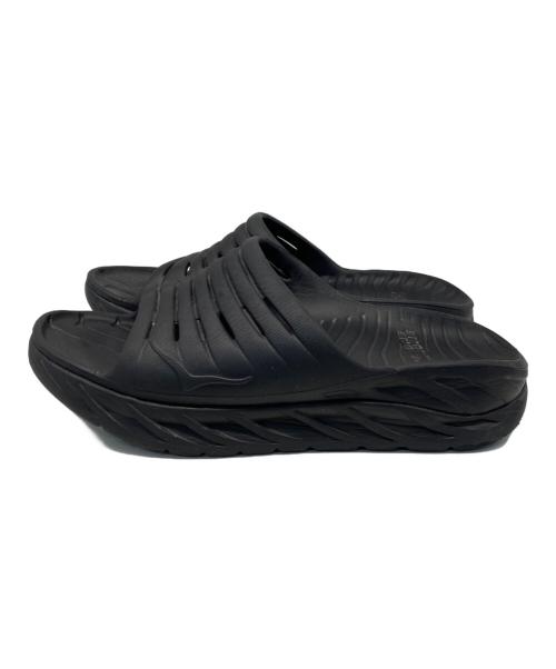 HOKAONEONE（ホカオネオネ）HOKAONEONE (ホカオネオネ) リカバリースライド ブラック サイズ:9の古着・服飾アイテム