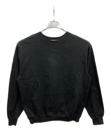 H BEAUTY&YOUTH（エイチ ビューティー&ユース）の古着「Cut & Sewn スウェット」｜ブラック